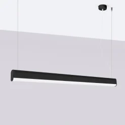 Lampa wisząca FARGE czarna LED 3000K