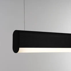 Lampa wisząca FARGE czarna LED 4000K