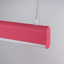 Lampa wisząca FARGE różowa LED 4000K