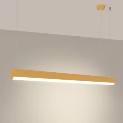 Lampa wisząca FARGE złota LED 3000K