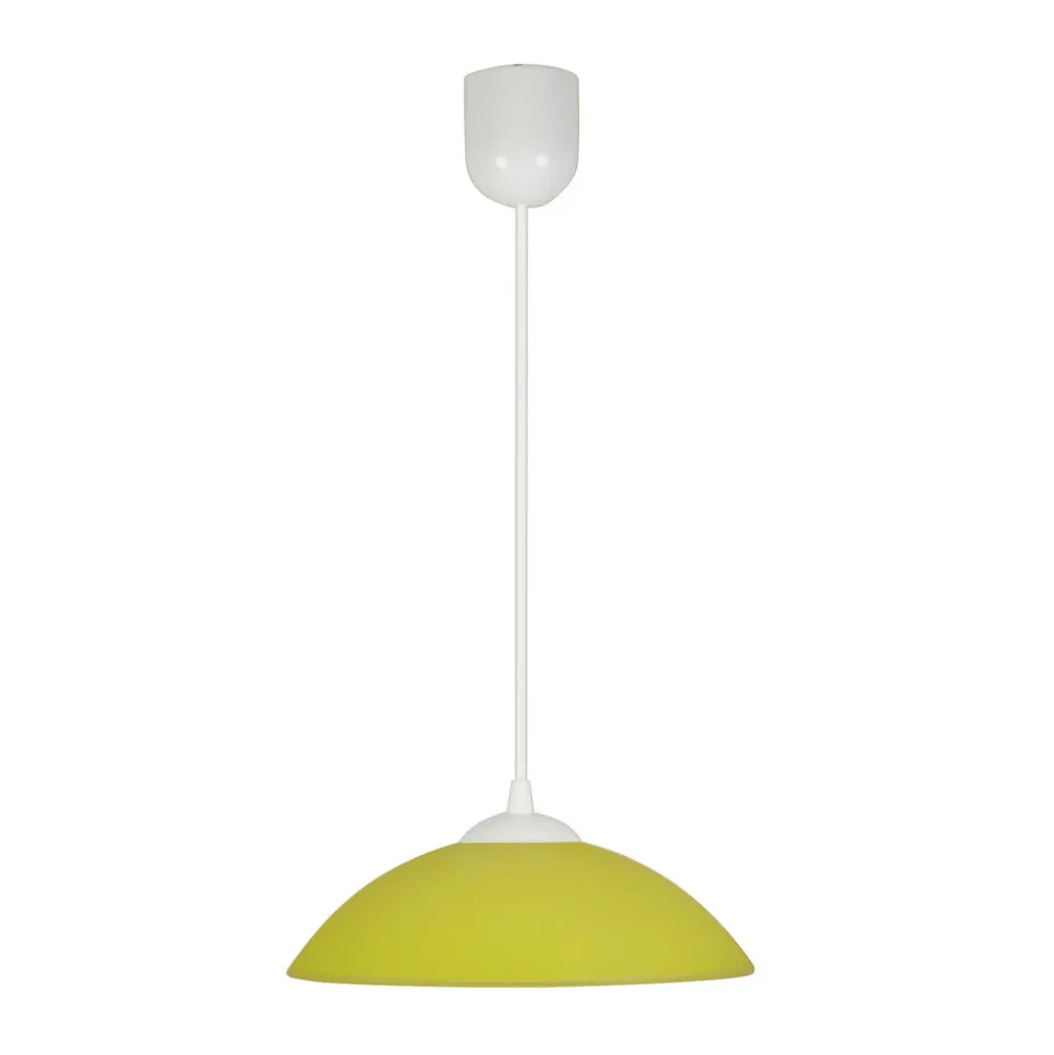 Lampa wisząca Fino 28 żółty 1x60W E27