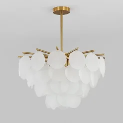 Lampa wisząca FIORE biała 60 cm