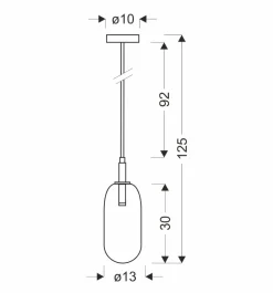 Lampa Wisząca Fiuggi Różowy
