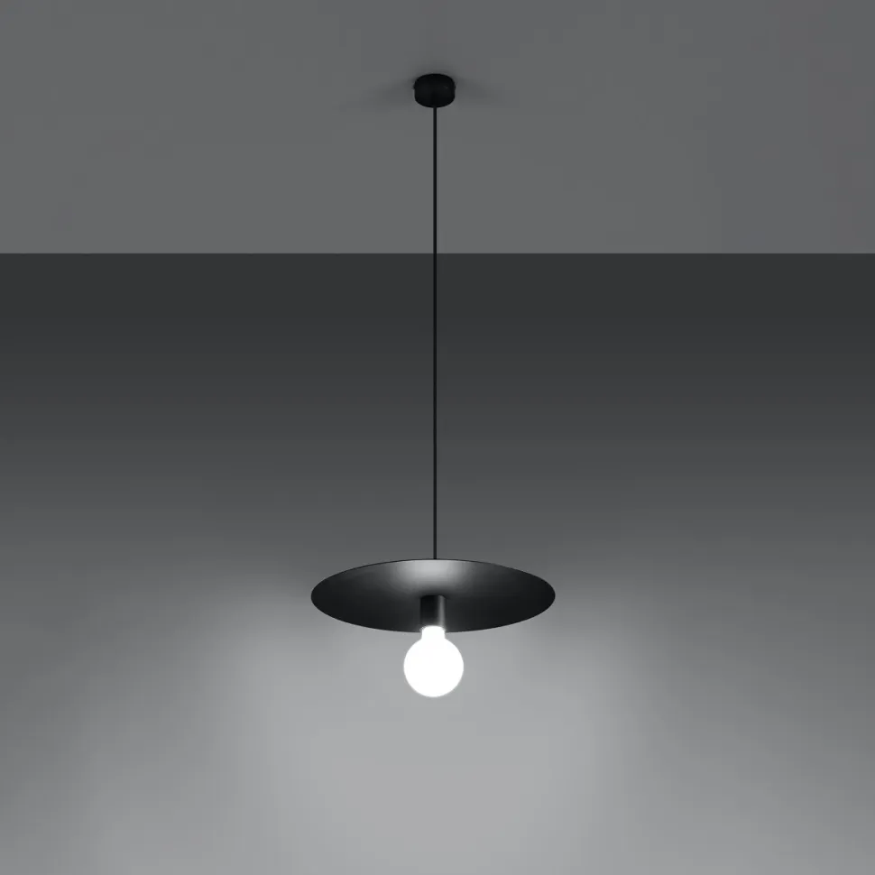 Lampa wisząca FLAVIO czarna