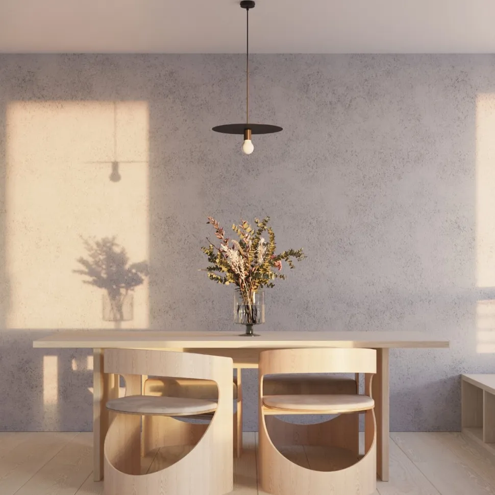 Lampa wisząca FLAVIO czarna