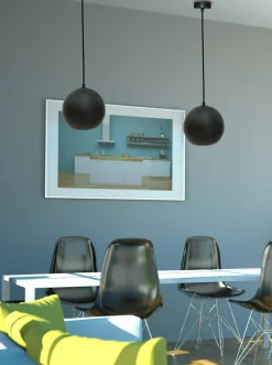 Lampa Wisząca Flen III czarny