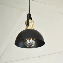 Lampa wisząca Flower czarna