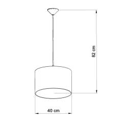 Lampa wisząca FOOTBALL B 40
