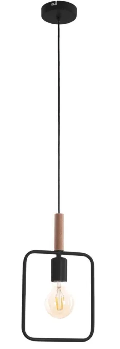 Lampa wisząca Frame 1x60W E27 czarny