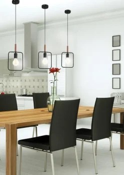 Lampa wisząca Frame 1x60W E27 czarny