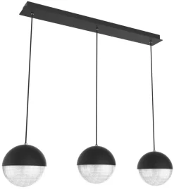 Lampa wisząca Furni 70x15 3x5W LED  czarny 4000K