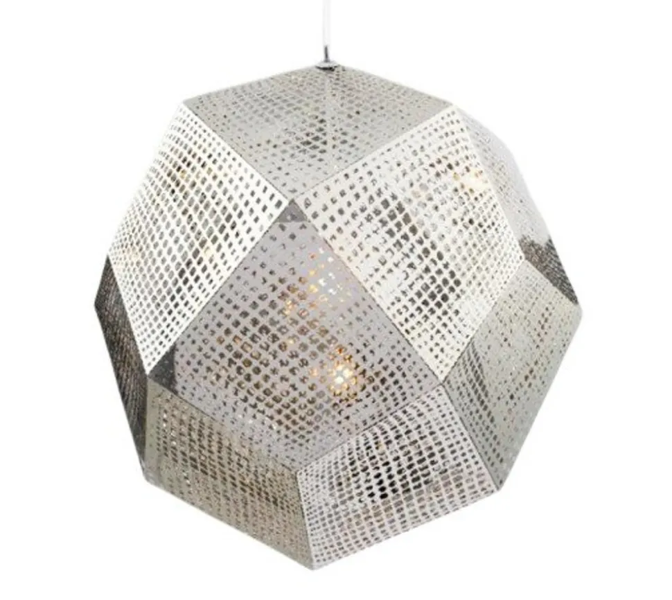 Lampa wisząca FUTURI STAR srebrna 32 cm