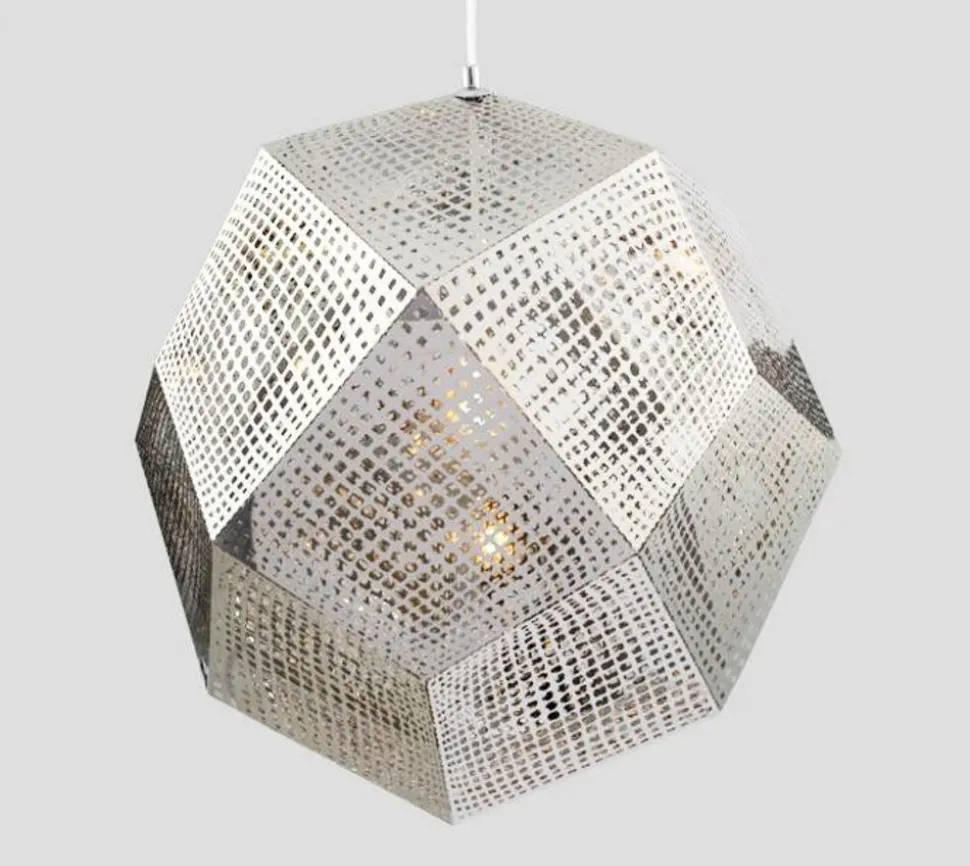 Lampa wisząca FUTURI STAR srebrna 48 cm