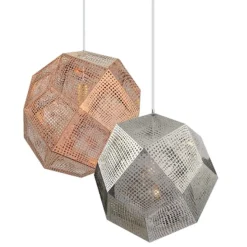 Lampa wisząca FUTURI STAR srebrna 48 cm