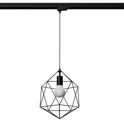 Lampa wisząca GASPARE czarna E27