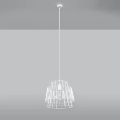 Lampa wisząca GATE biały