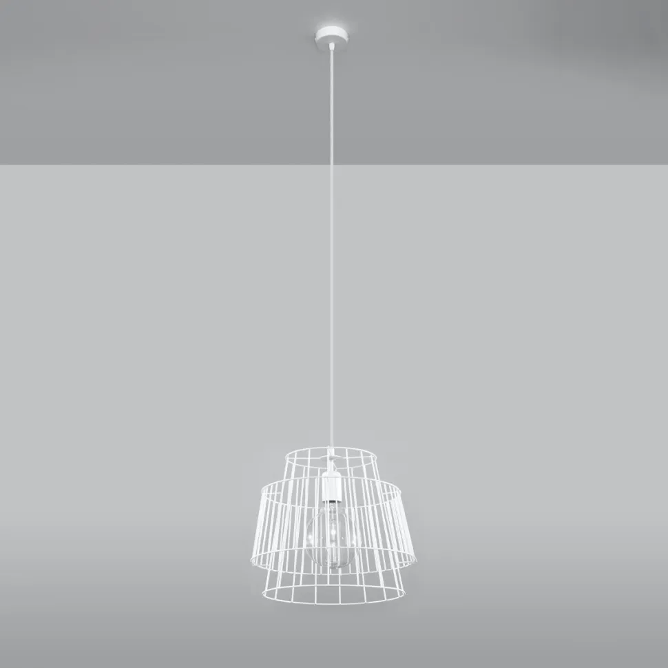 Lampa wisząca GATE biały