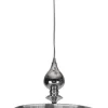 Lampa wisząca Gillenia 1x60W E27 srebrna