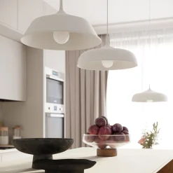 Lampa wisząca GINA biała