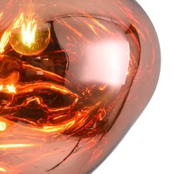 Lampa wisząca GLAM L 38 cm miedziana