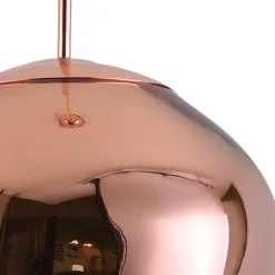 Lampa wisząca GLAM M 28 cm miedziana