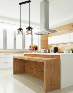 Lampa wisząca Glob czarny+złoty 2x40W  E27 klosz czarny