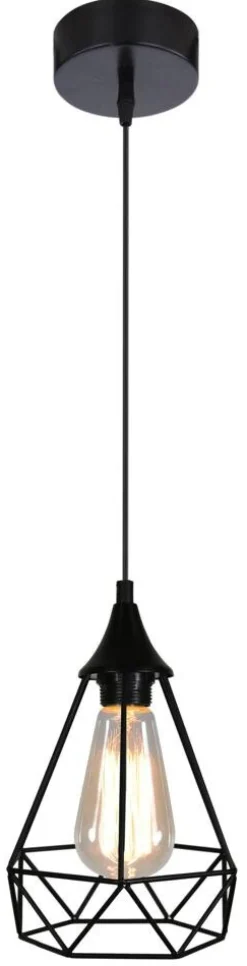 Lampa wisząca Graf 1x60W E27 czarny