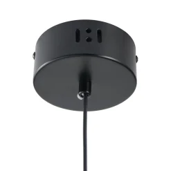 Lampa wisząca HANK LED czarna 35 cm