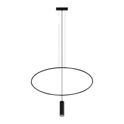 Lampa wisząca HOLAR 1 czarna