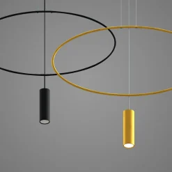 Lampa wisząca HOLAR 1 czarna