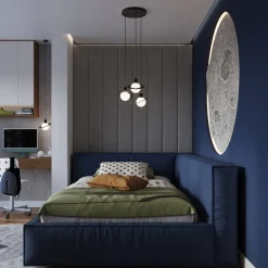 Lampa wisząca HYPERION 1 czarny