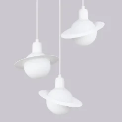 Lampa wisząca HYPERION 3P biały