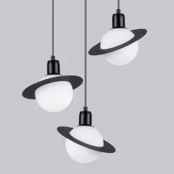 Lampa wisząca HYPERION 3P czarny