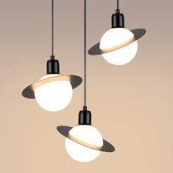 Lampa wisząca HYPERION 3P czarny