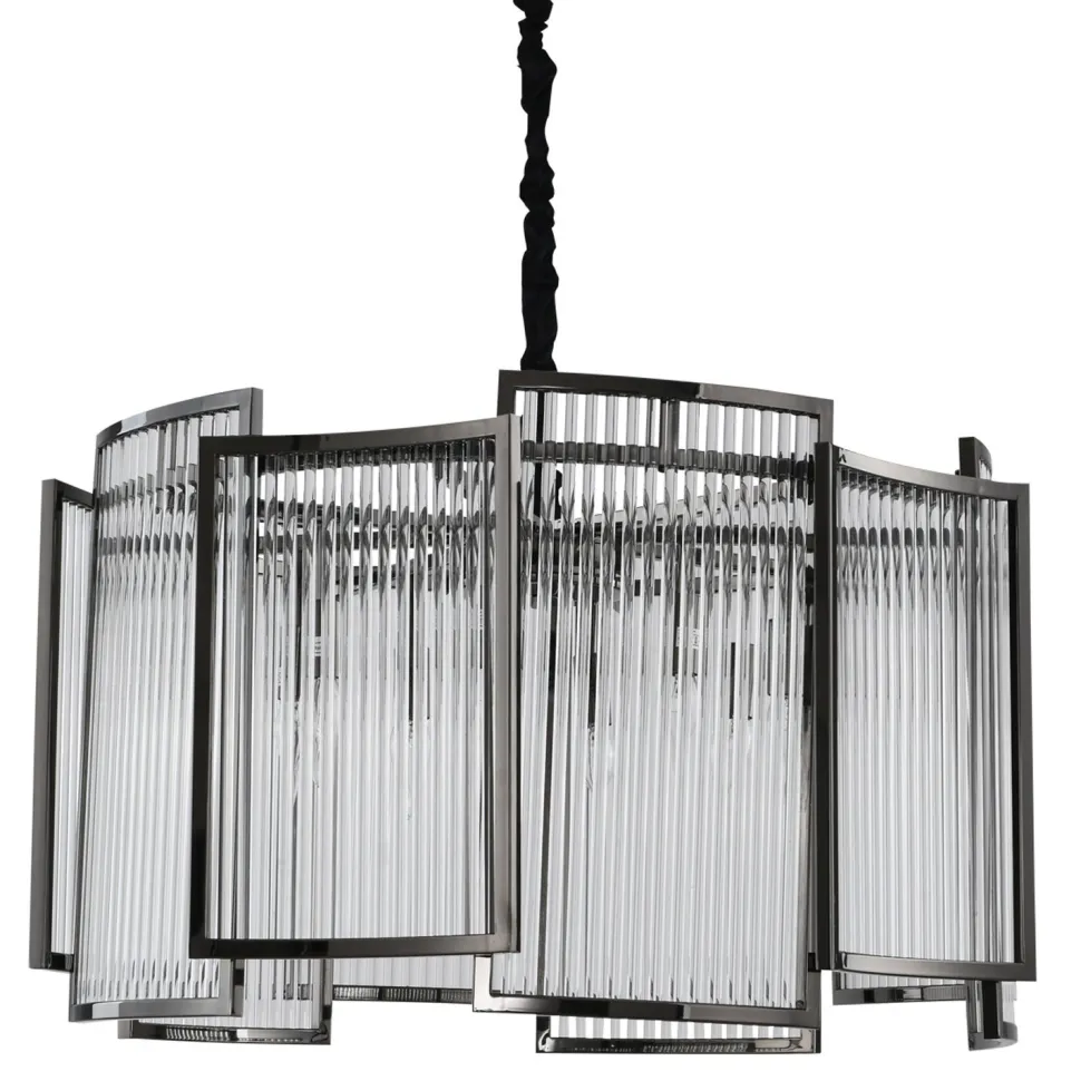 Lampa wisząca IMPERIO czarna 80 cm