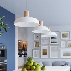 Lampa wisząca INDY biała