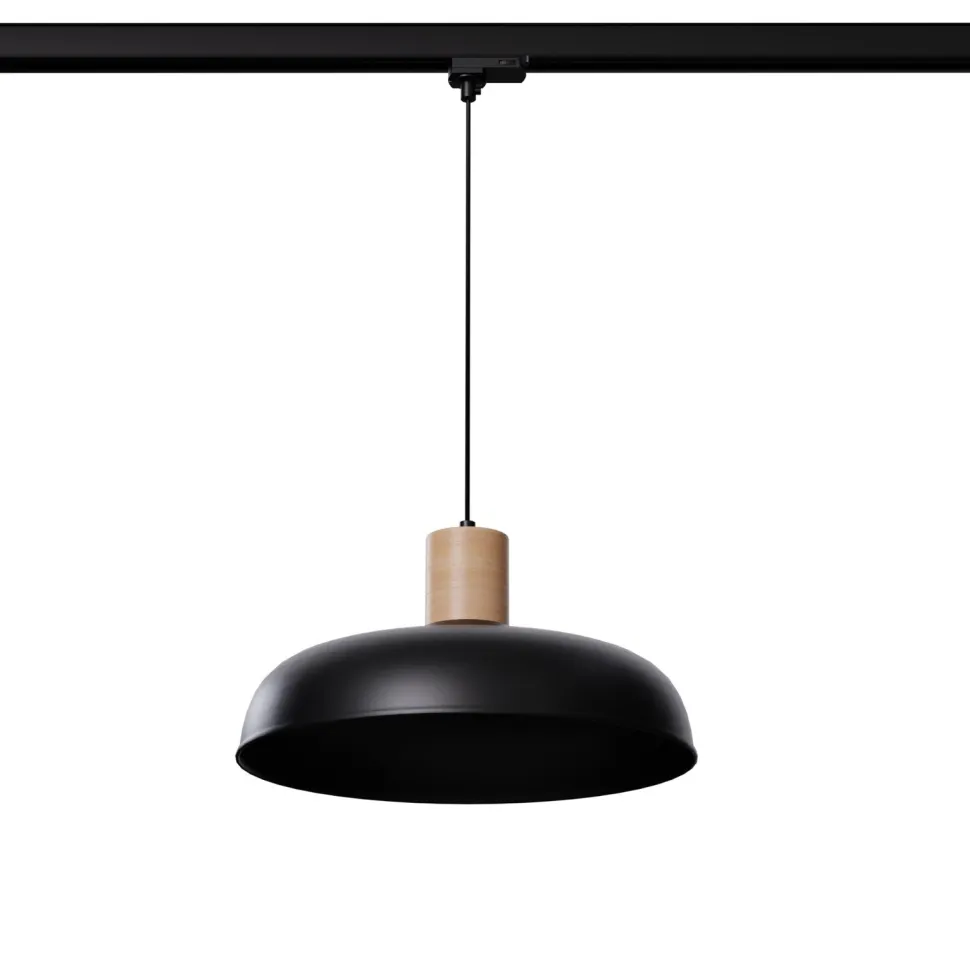 Lampa wisząca INDY czarna E27 3000K 7,5W 620lm