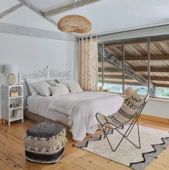 Lampa wisząca Jeny 68cm rattan