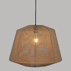 Lampa wisząca Jily 48cm rattan