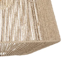 Lampa wisząca Jily 48cm rattan