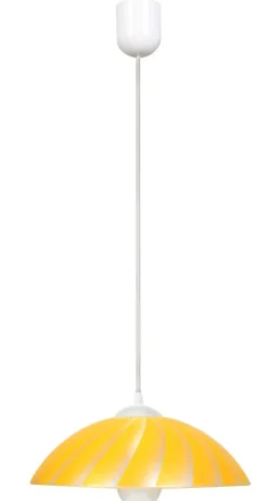 Lampa wisząca Kamila 1x60W E27 żółta