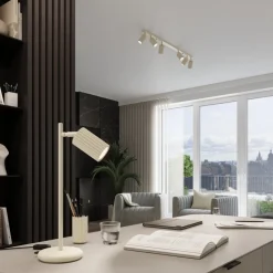 Lampa wisząca KARBON 1 beżowy