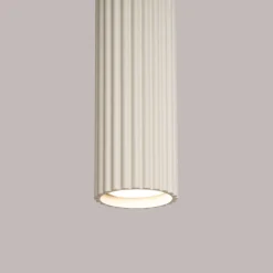 Lampa wisząca KARBON 1 beżowy