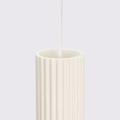 Lampa wisząca KARBON 1 beżowy