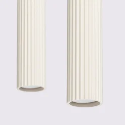 Lampa wisząca KARBON 2 beżowy