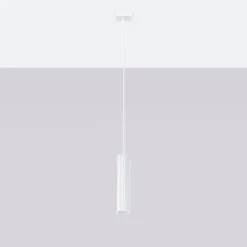 Lampa wisząca KARBON 1 biały