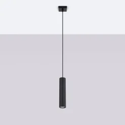 Lampa wisząca KARBON 1 czarny