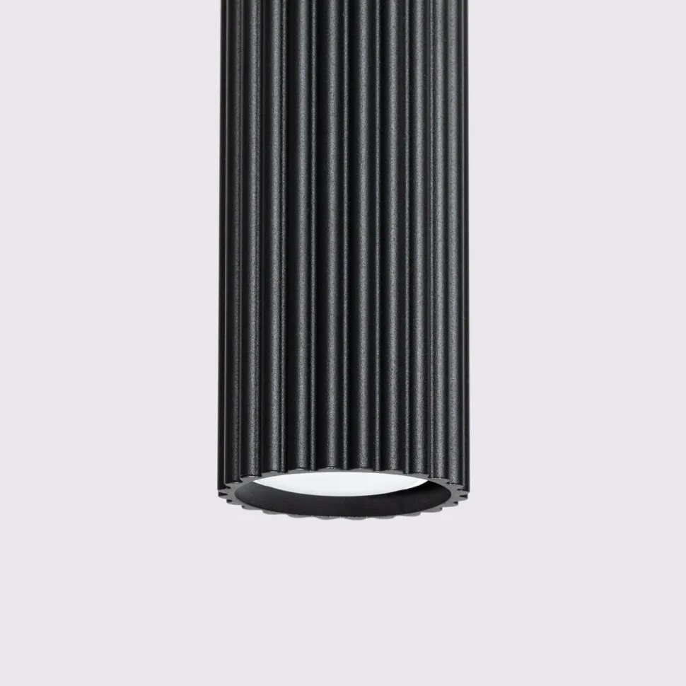 Lampa wisząca KARBON 1 czarny