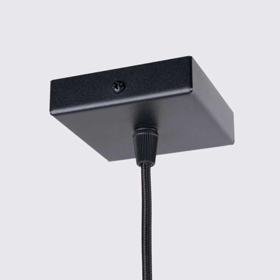 Lampa wisząca KARBON 1 czarny