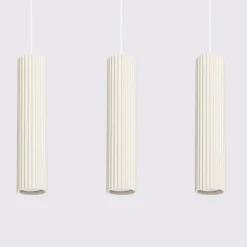 Lampa wisząca KARBON 3L beżowy